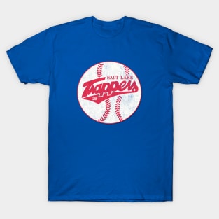 DEFUNCT - Salt Lake Trappers Baseball T-Shirt